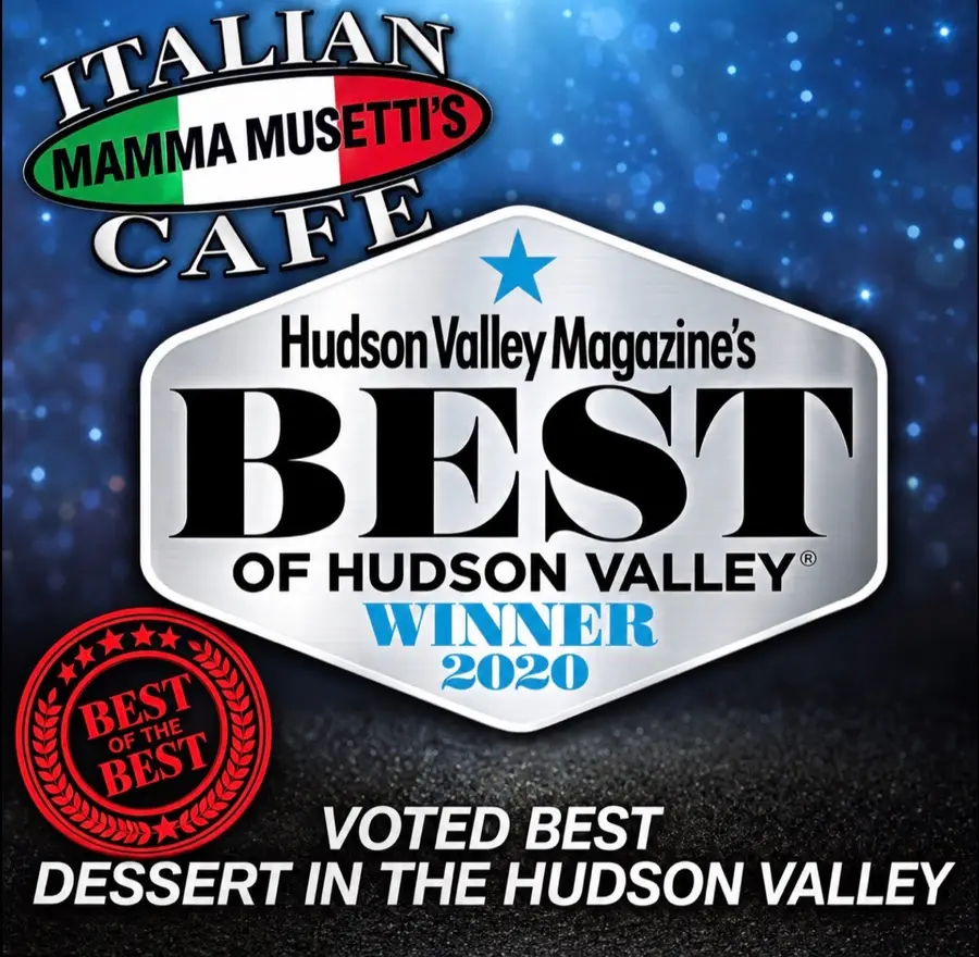 Hudson Valley Magazine Best of Hudson Valley 2020 award for Best Dessert